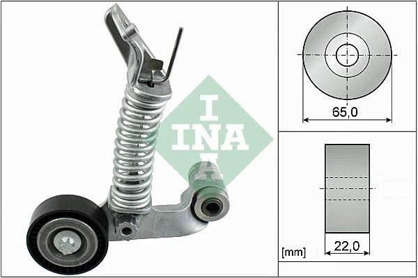 Belt Tensioner, V-ribbed belt